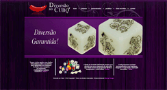 Desktop Screenshot of diversaoaocubo.com.br